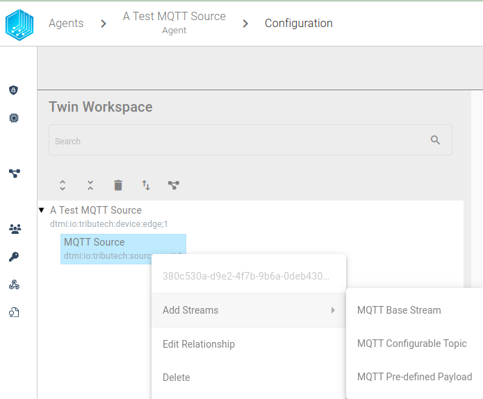 **&quot;Add MQTT Stream**