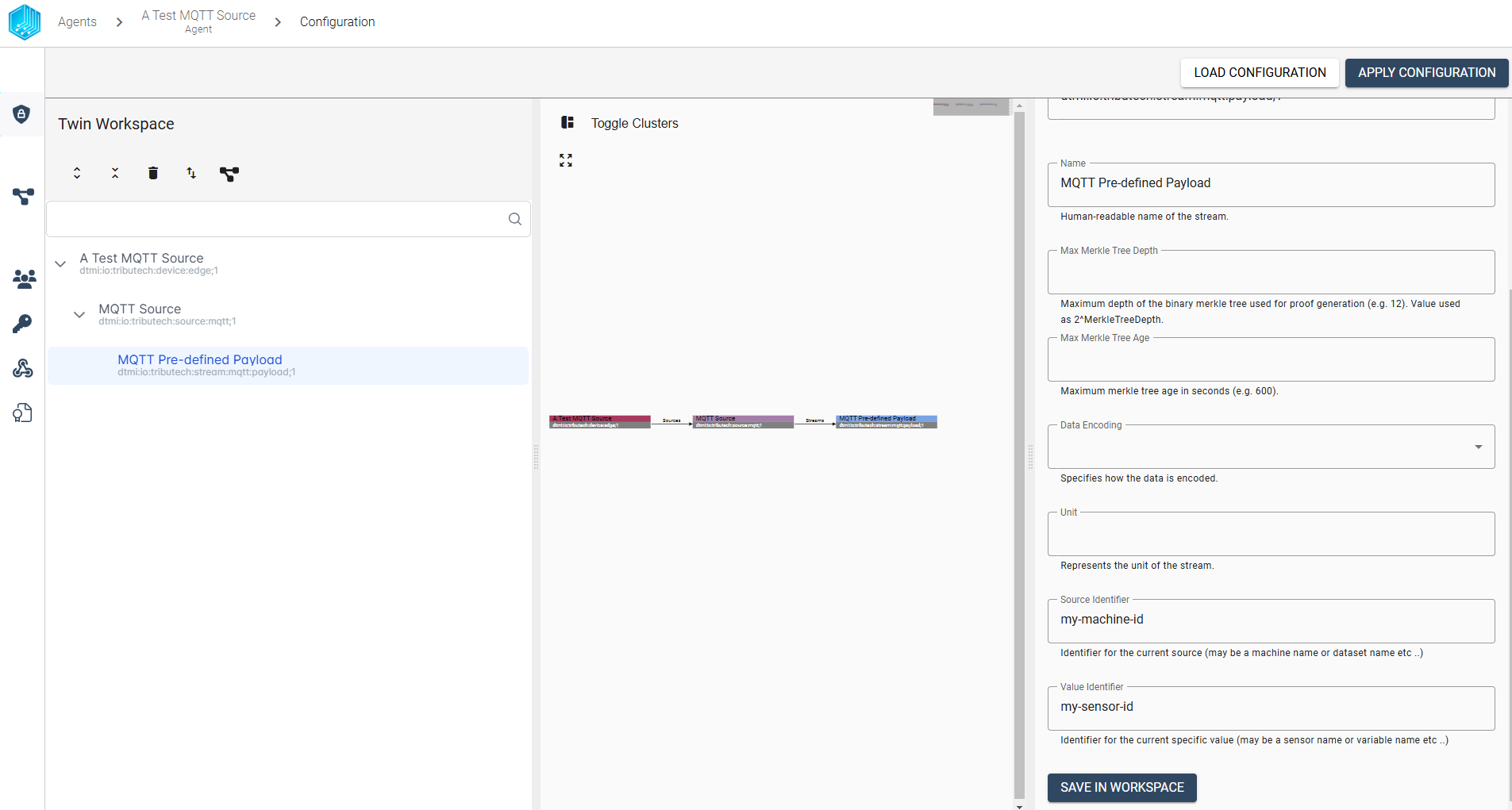 **&quot;Add MQTT Payload Stream**