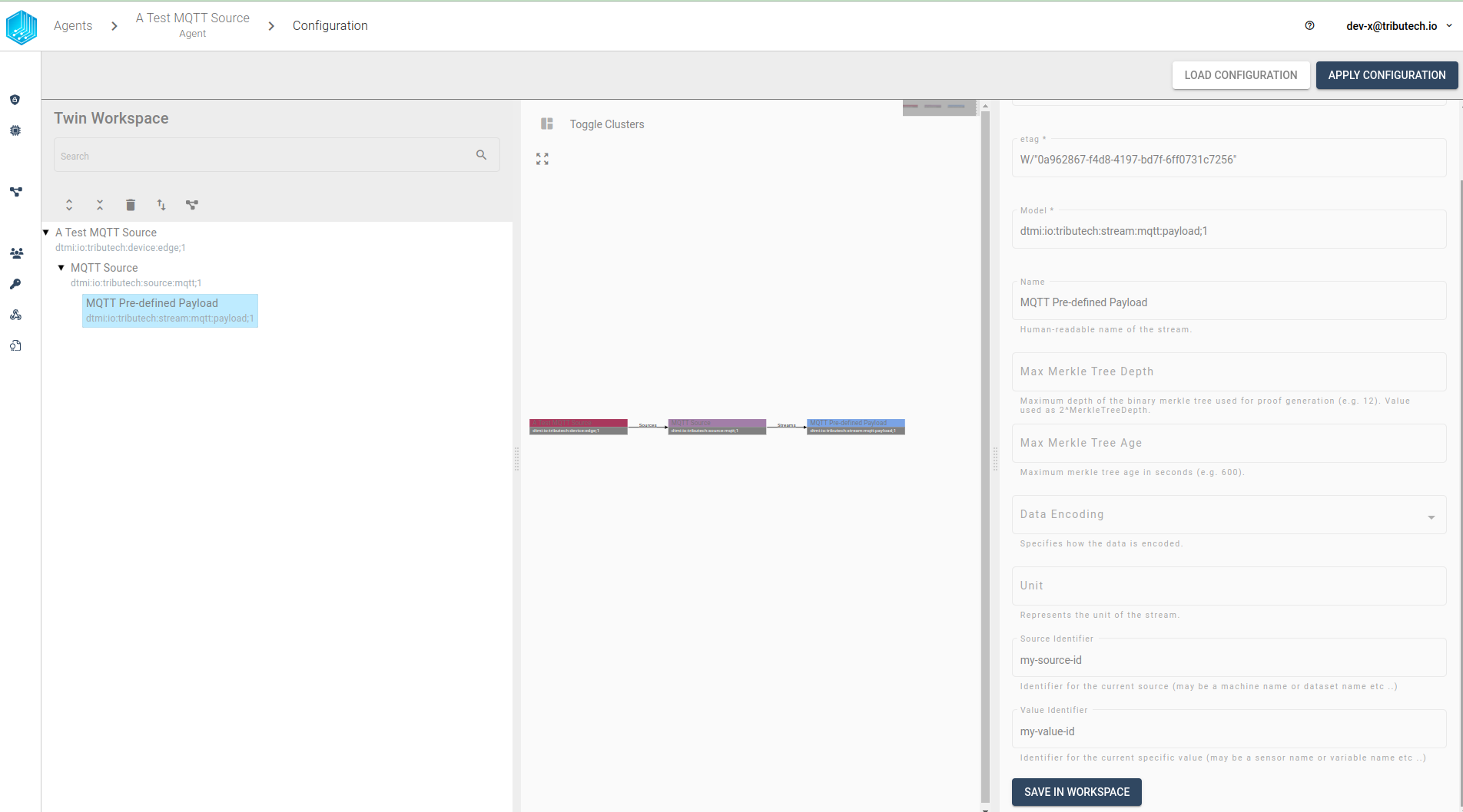 **&quot;Add MQTT Payload Stream**